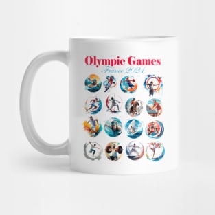 Olympic Games 2024 France Mug